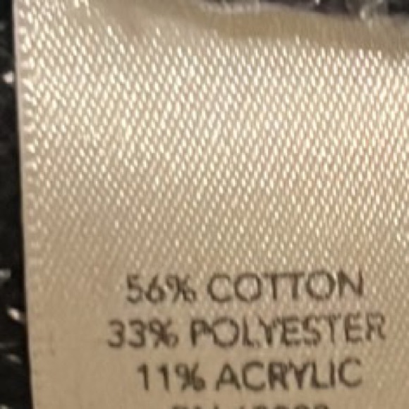 CJ BANKS, Kimono Roll-Up Sleeves, Small Scoop Neckline Sweater, Black/White, 2X - Picture 4 of 6